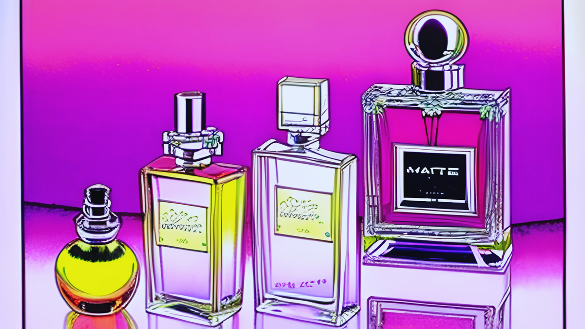 The fine art of layering perfumes.